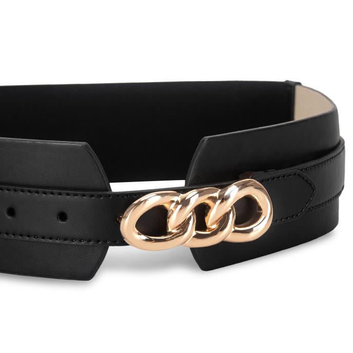 totes® Ladies Waist Belt Black Extra Image 4